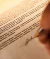 Signing The Closing Documents