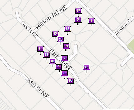 Map of Ayrhill Albeas