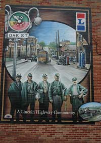 Irwin Lincoln Highway Mural
