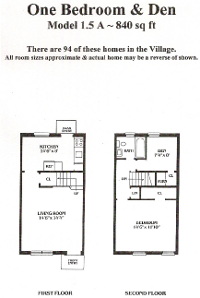 Floor Plan 1BR n Den