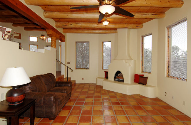 Santa Fe Cerros Colorados Living Room