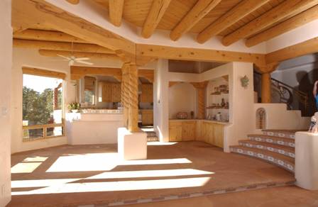 Santa Fe style home