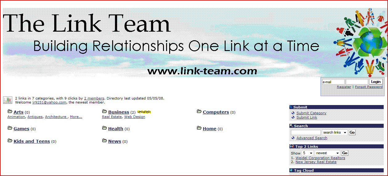 The Link Team A Great New Link Exchange