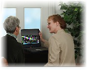 BevVan with Client and computer