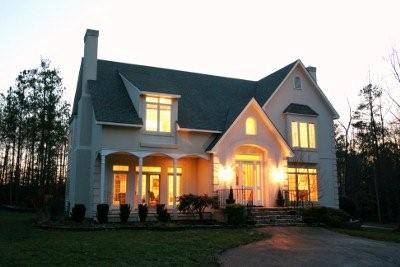 Glamour Sunset Shot of Home for Sale