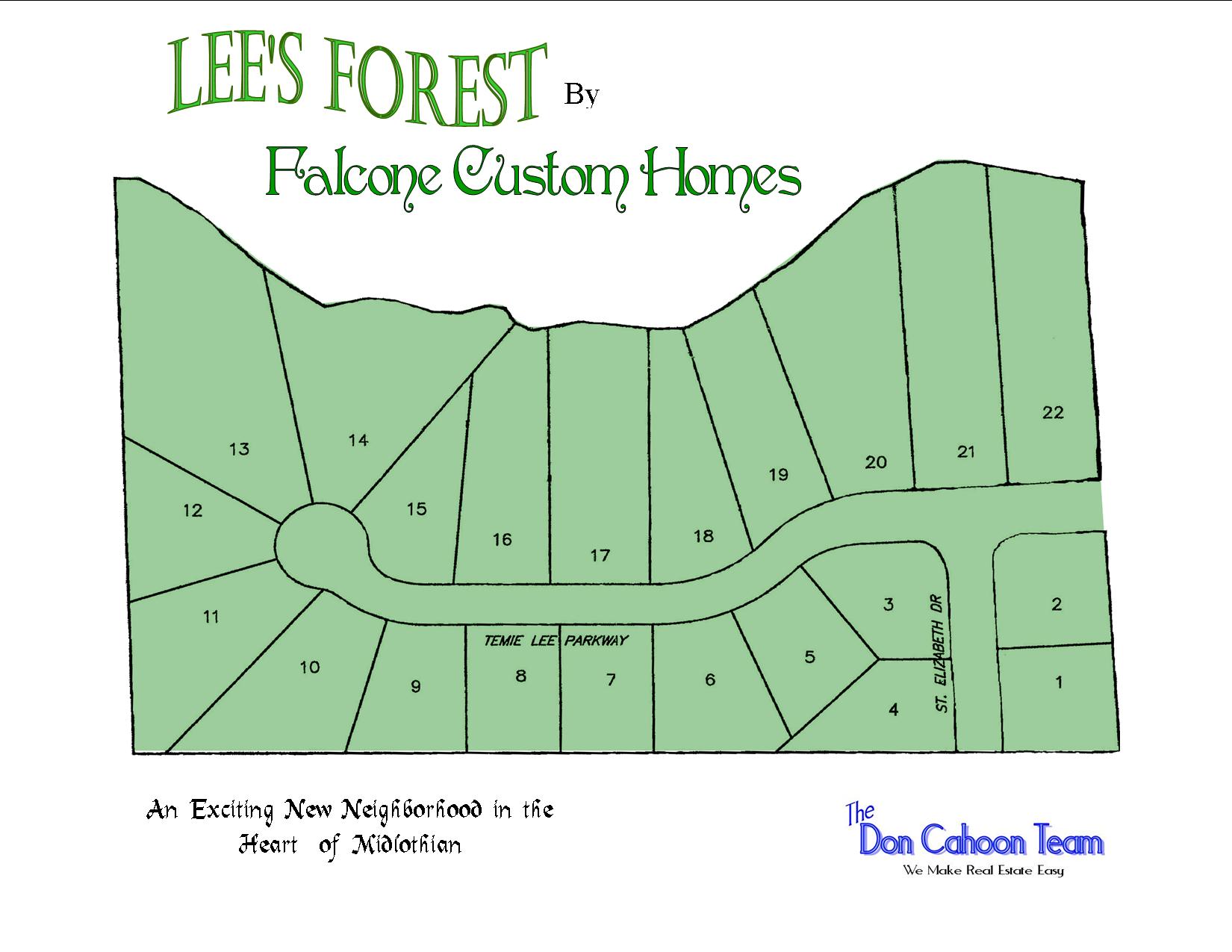 Lee's Forest Map