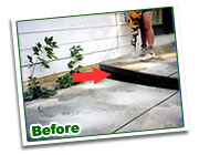 concrete repairs on homes for sale