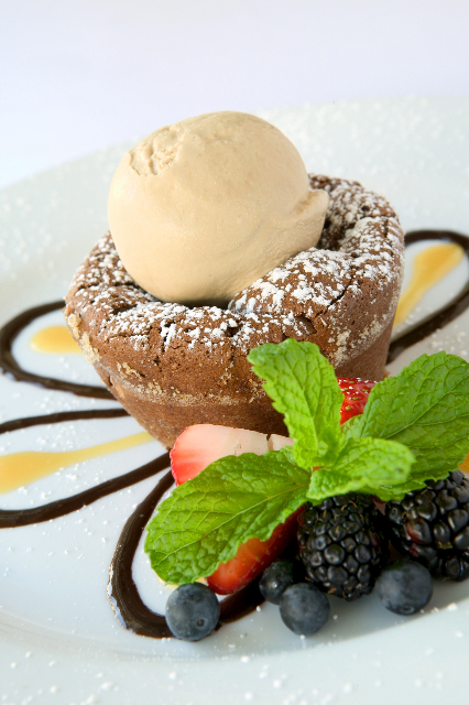 Lahaina Grill Sunken Chocolate Cake