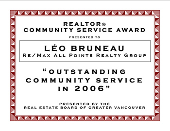 Realtors Care :: Realtor Community Service Award :: Outstanding Community Service in 2006