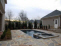 Stunning salt water PebbleTec pool and spa surrounded by professional landscaping and amazing stonework! no image