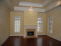 Gorgeous master suite with fireplace and private balcony once again with an amazing view of the Atlanta skyline no image