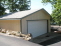 2 Car Garage with Black Top to the Door no image
