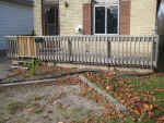 Front apartment with parking for One. Deck 15' x 5' no image