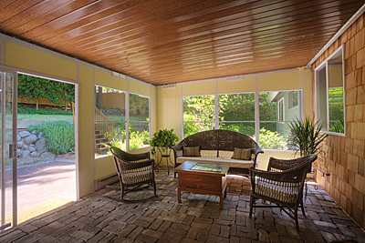 Cheery Sunroom