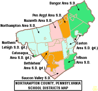 Berks County School District Map - Maping Resources