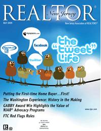 Rom Chaudemanche Featured in the "tweet life" in New Jersey Realtor Magazine
